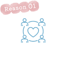 ママ友もできるあたたかなつながり