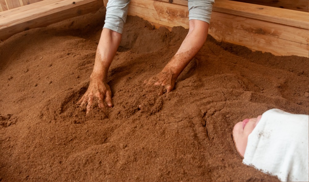 酵素風呂をご利用の方